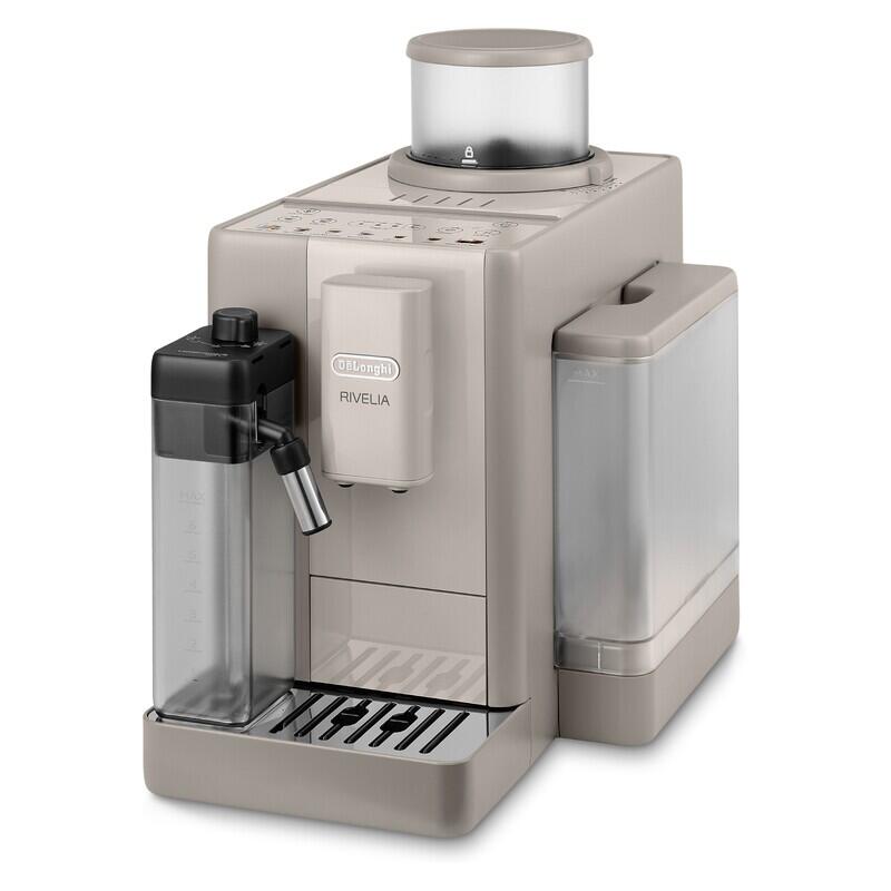 DeLonghi Rivelia Lite Fully Automatic Coffee Machine - Beige