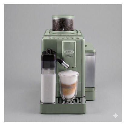 DeLonghi Rivelia Lite Fully Automatic Coffee Machine - Green