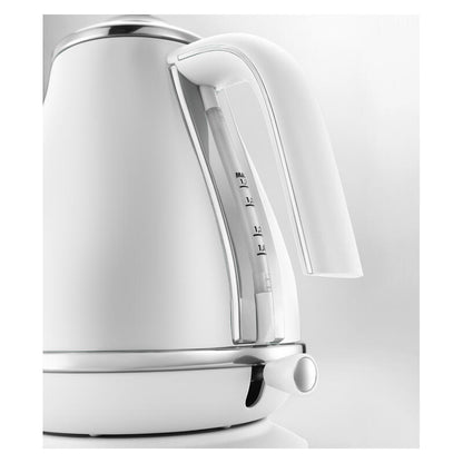 DeLonghi Icona Capitals 1.7L Kettle - Helsinki White