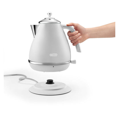 DeLonghi Icona Capitals 1.7L Kettle - Helsinki White