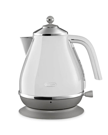 DeLonghi 1.7 Litre Icona Capitals Kettle - Sydney White