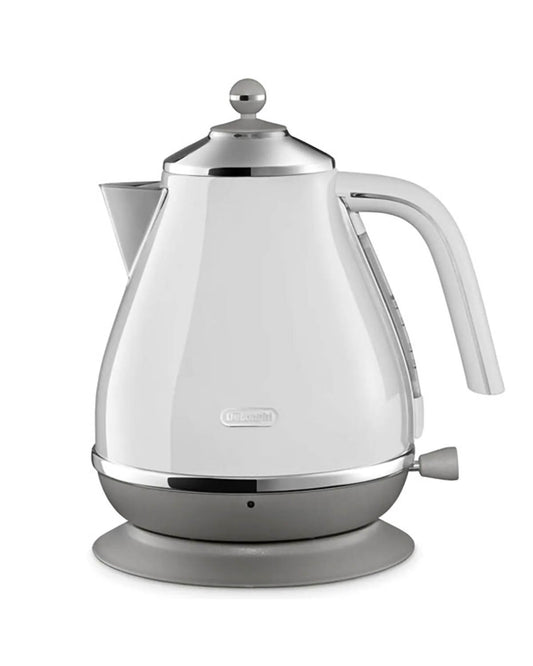 DeLonghi 1.7 Litre Icona Capitals Kettle - Sydney White