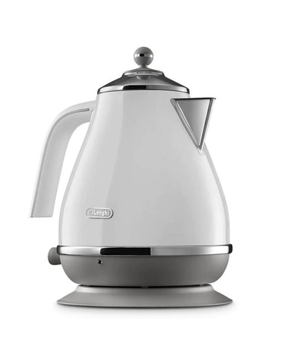 DeLonghi 1.7 Litre Icona Capitals Kettle - Sydney White