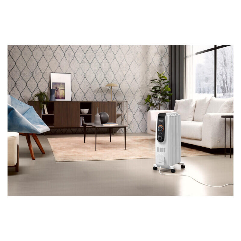 DeLonghi 1500W Dragon 5 Easytronic Oil Column Heater