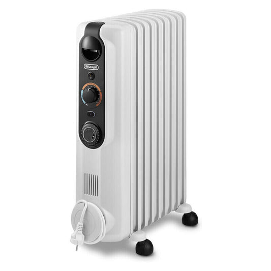 DeLonghi 2000W Radia Easytronic Oil Column Heater - White