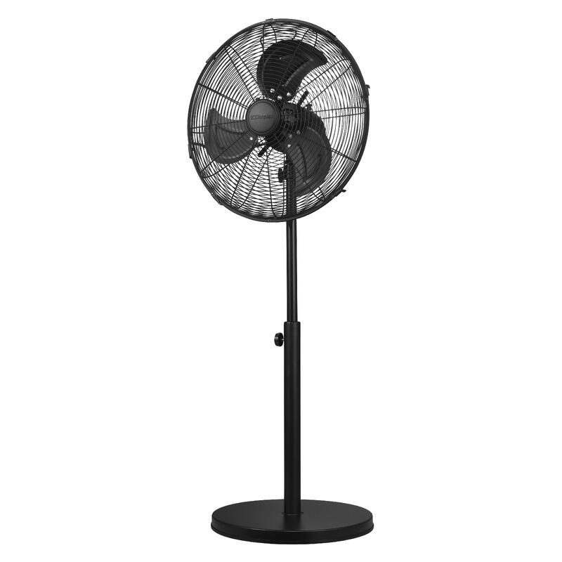 Dimplex 40cm High Velocity Pedestal Fan - Matt Black