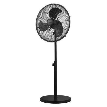 Dimplex 40cm High Velocity Pedestal Fan - Matt Black