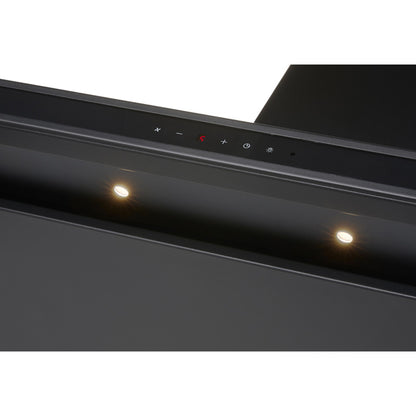 Schweigen 90cm Silent Canopy Rangehood for Moderate Cooking - Black