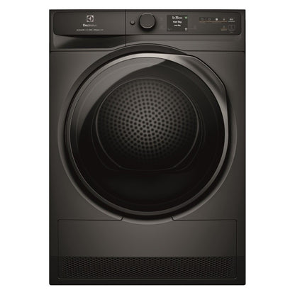 Electrolux 9kg UltimateCare 900 Steam Heat Pump Dryer - Dark Onyx