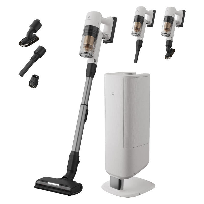 Electrolux 700 Series Cordless Stick Vacuum with Clean Station - White