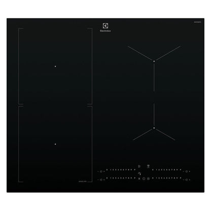 Electrolux 60cm 4 Zone Induction Cooktop - SenseFry - Black (Series 700)