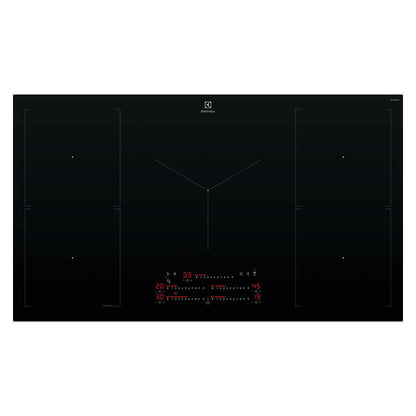 Electrolux 90cm 5 Zone Induction Cooktop - SenseFry - Black (Series 700)