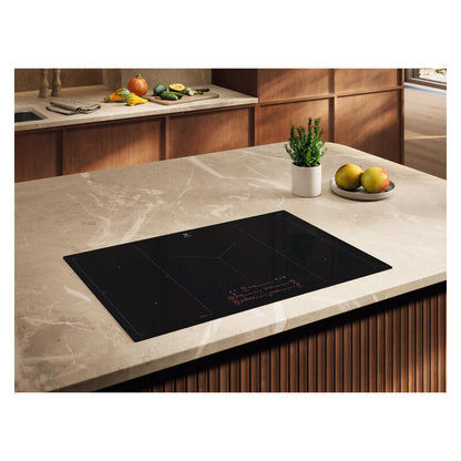 Electrolux 90cm 5 Zone Induction Cooktop - SenseFry - Black (Series 700)