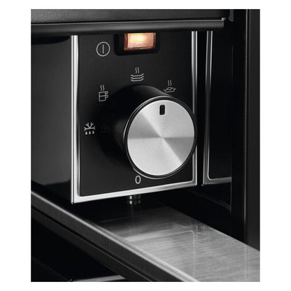 Electrolux 14cm Built-In Warming Drawer - Black (Series 700)