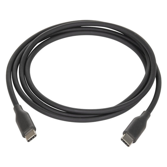 Electus 1.2m Black Silicone USB Type-C to USB Type-C Cable