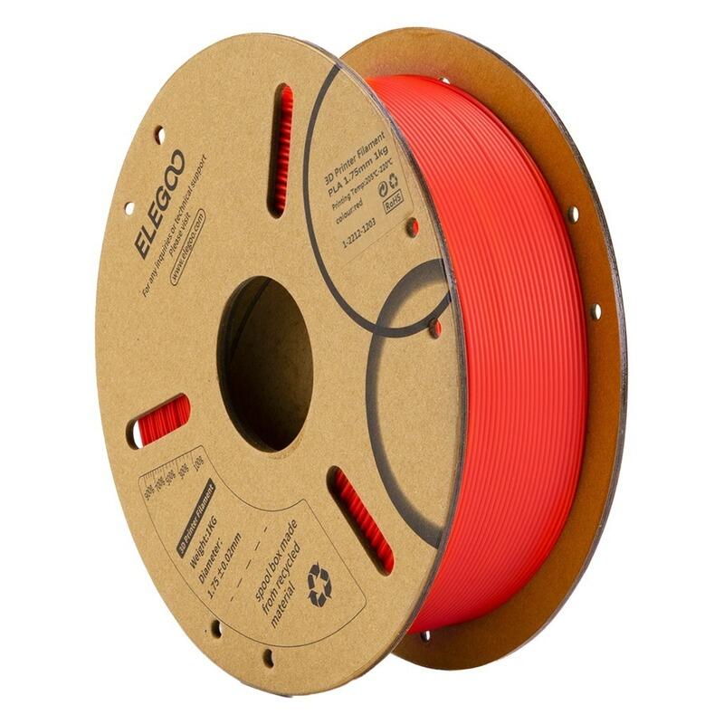 Elegoo 1.75mm 1kg PLA Filament - Red