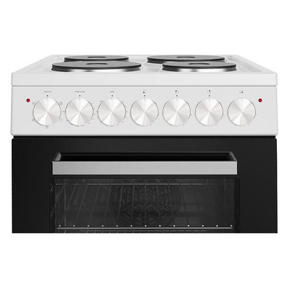 Euromaid 50cm Electric Freestanding Cooker - White