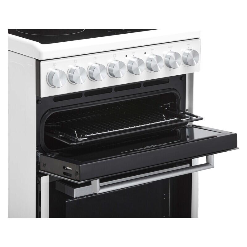Euromaid 54cm Freestanding Electric Cooker - White