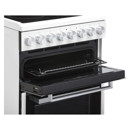 Euromaid 54cm Freestanding Electric Cooker - White