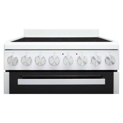 Euromaid 54cm Freestanding Electric Cooker - White