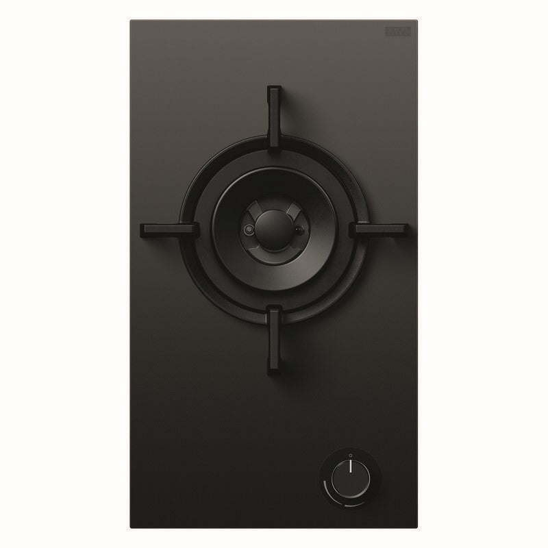 Fisher & Paykel 30cm Series 9 1 Burner Gas Cooktop NG - Black Glass
