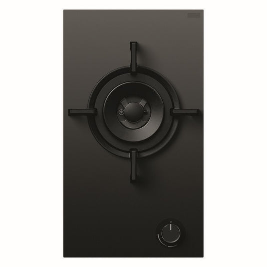 Fisher & Paykel 30cm Series 9 1 Burner Gas Cooktop NG - Black Glass