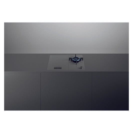 Fisher & Paykel 30cm Series 9 1 Burner Gas Cooktop - Grey Glass