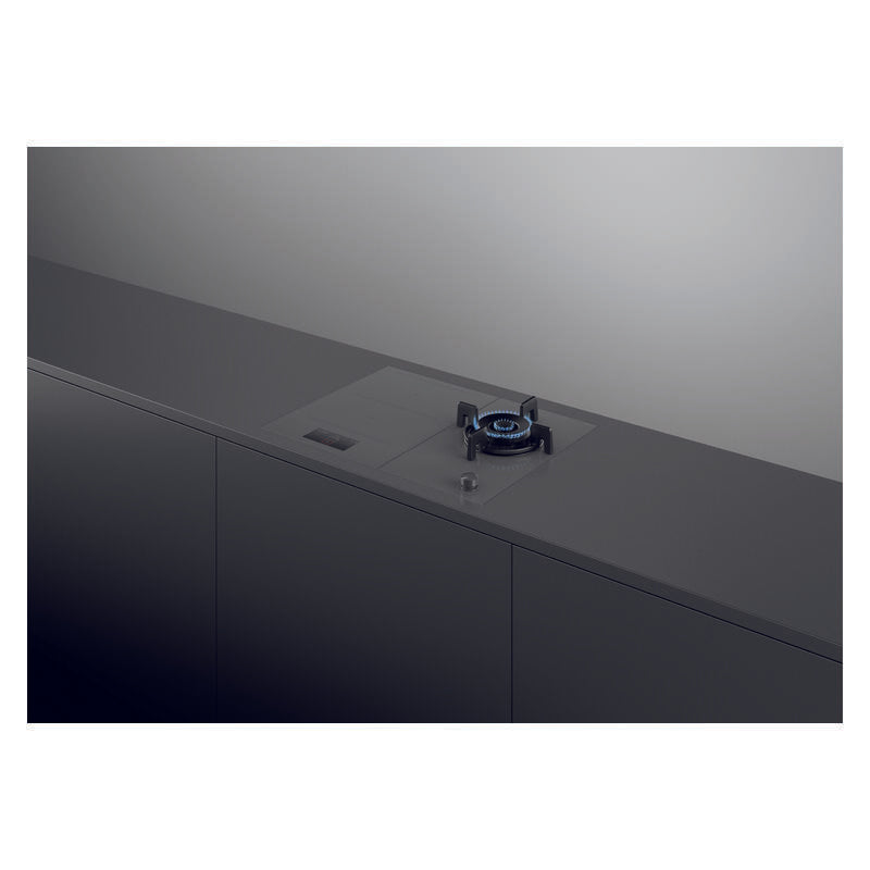 Fisher & Paykel 30cm Series 9 1 Burner Gas Cooktop - Grey Glass
