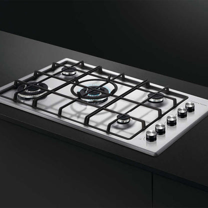 Fisher & Paykel 90cm Series 5 5 Burner Gas Cooktop, Natural Gas