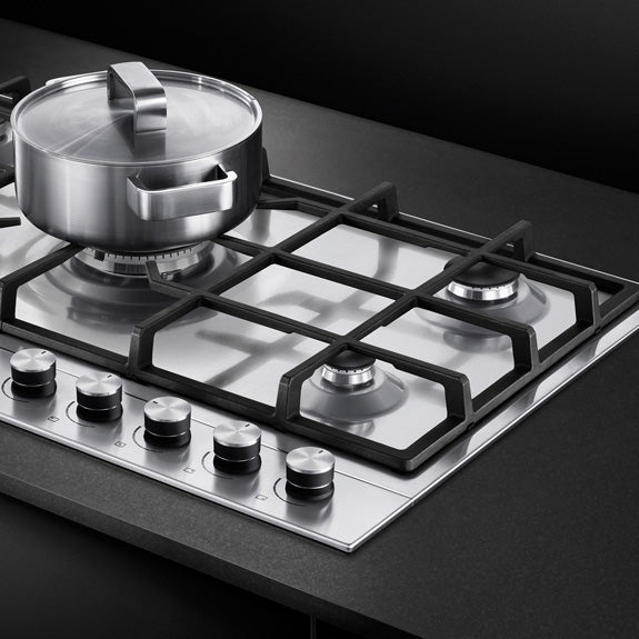 Fisher & Paykel 90cm Series 7 5 Burner Gas Cooktop, Natural Gas