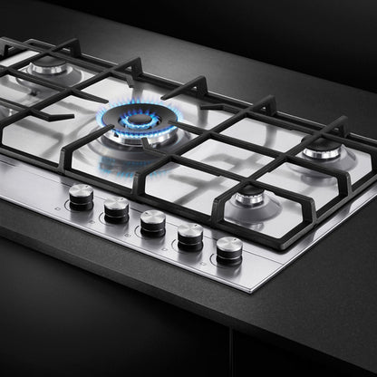Fisher & Paykel 90cm Series 7 5 Burner Gas Cooktop, Natural Gas