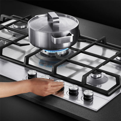 Fisher & Paykel 90cm Series 7 5 Burner Gas Cooktop, Natural Gas