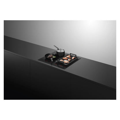 Fisher & Paykel 60cm 4 Zone Induction Cooktop: Smart Zone - Black (Series 7)