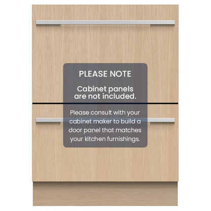 Fisher & Paykel Series 11, Integrated Tall Double DishDrawer Dishwasher