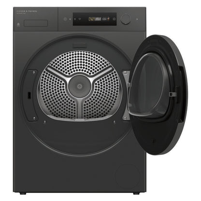 Fisher & Paykel 10kg Smart Heat Pump Condenser Dryer - Woolmark Black - Graphite (Series 7)