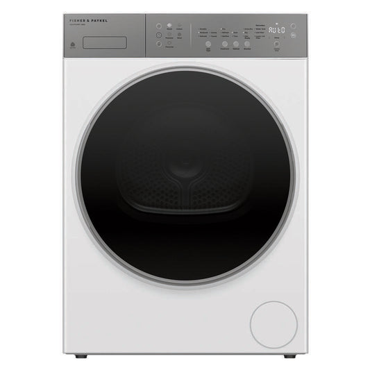 Fisher & Paykel 8kg Smart Heat Pump Condenser Dryer – White (Series 5 - Contemporary)