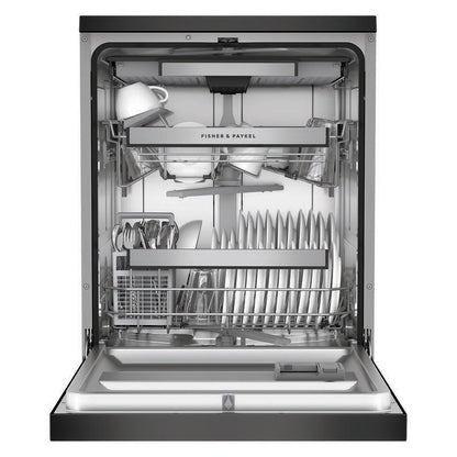 Fisher & Paykel 60cm Contemporary Dishwasher (Series 7) - Black Stainless Steel