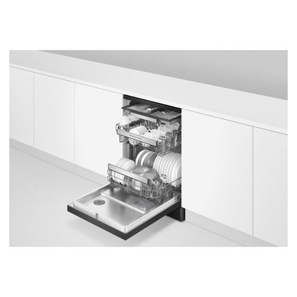 Fisher & Paykel 60cm Contemporary Dishwasher (Series 7) - Black Stainless Steel