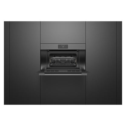 Fisher & Paykel 76cm Minimal Compact Combi-Microwave Oven - Grey Glass (Series 9)