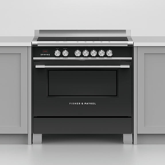 Fisher & Paykel 90cm Series 7 Classic 5 Zone Induction Cooker, 2 SmartZones