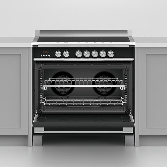 Fisher & Paykel 90cm Series 7 Classic 5 Zone Induction Cooker, 2 SmartZones