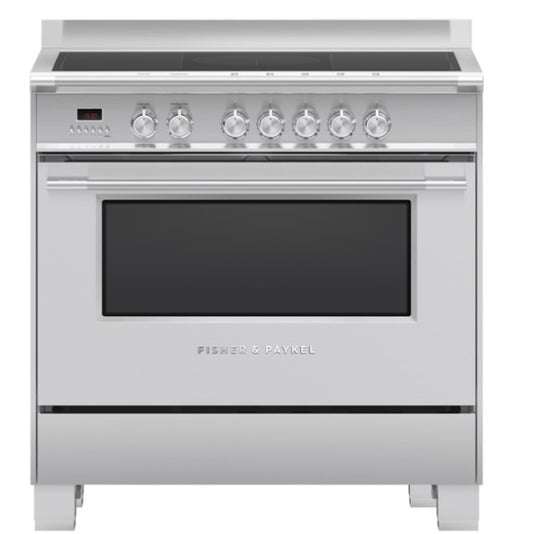 Fisher & Paykel 90cm Series 7 Classic 5 Zone Induction Cooker, 2 SmartZones