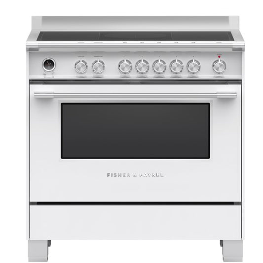 Fisher & Paykel 90cm Series 9 Classic 5 Zone Induction Pyrolytic Cooker, 2 SmartZones