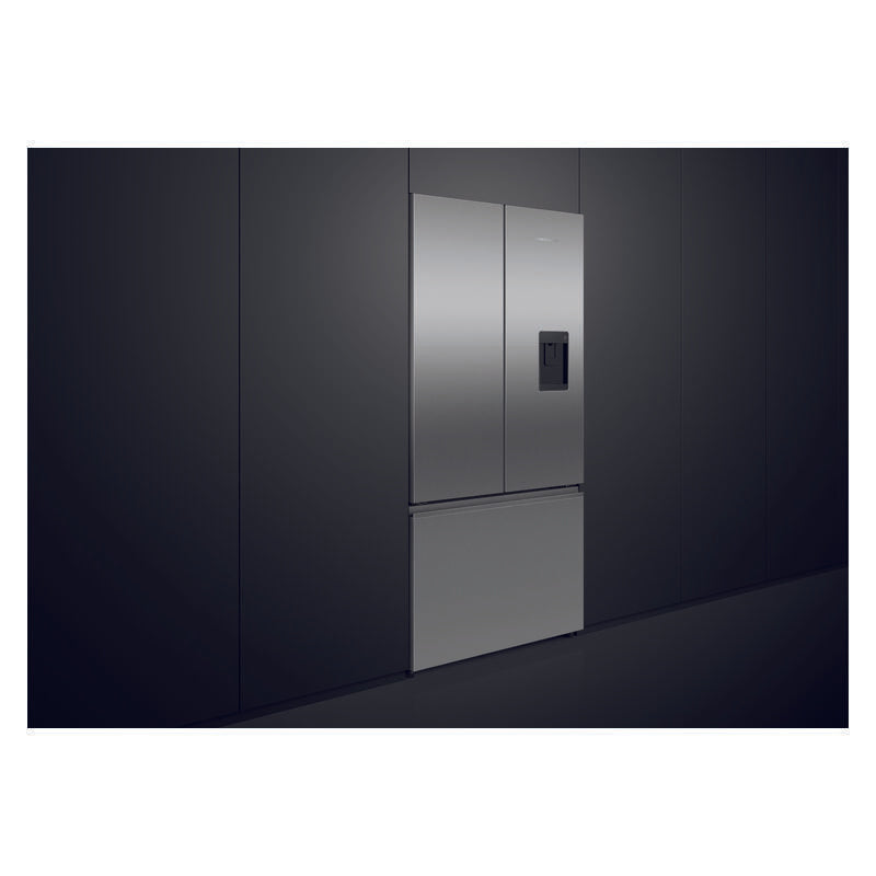 Fisher & Paykel Series 7 551L French Door Refrigerator and Freezer with Ice and Water