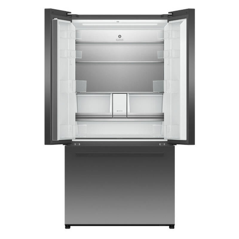 Fisher & Paykel 612L French Door Refrigerator Freezer Ice & Water - Stainless Steel (Series 7)