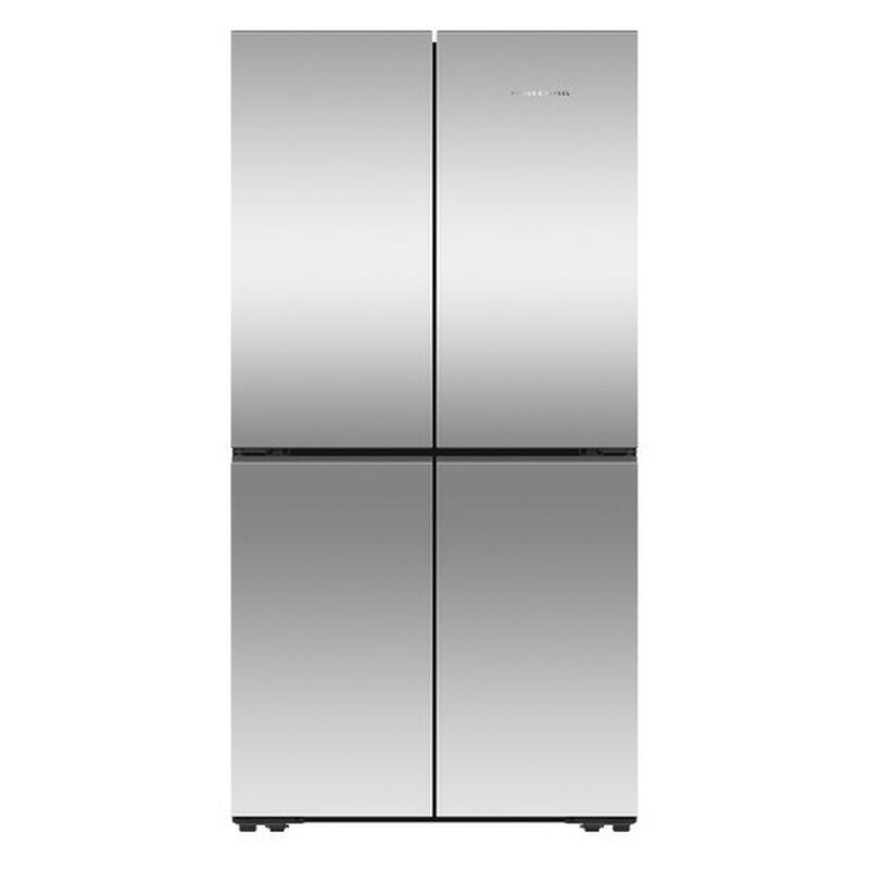 Fisher & Paykel 627L Quad Door Refrigerator Freezer Dual Ice Makers - Stainless Steel (Series 7)