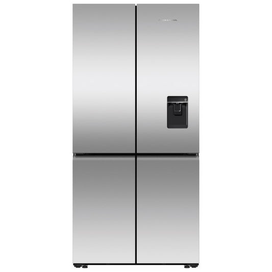 Fisher & Paykel 690L Series 7 Quad Door Refrigerator Freezer, Ice & Water