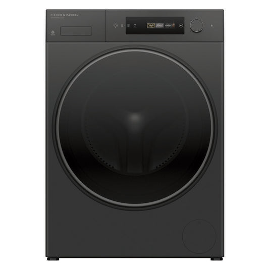 Fisher & Paykel 10kg S7 Front Load Washing Machine - Flexidose - Graphite with Dial