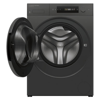 Fisher & Paykel 10kg S7 Front Load Washing Machine - Flexidose - Graphite with Dial