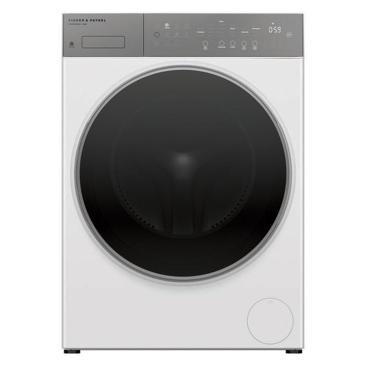 Fisher & Paykel 10kg Smart Front Load Washing Machine - White (Series 5 - Contemporary)